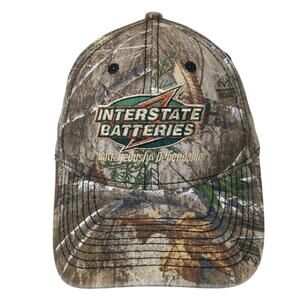 Interstate Batteries Snapback Hat Multicolor One Size Adjustable Camouflage